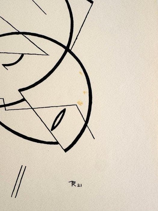 Thomas Ring (1892-1983) - Construction, Antiek en Kunst, Antiek | Overige Antiek