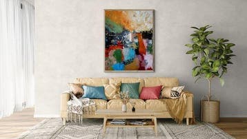 Floria Rey - Vibrant Sunset XXL/No reserve