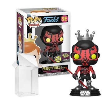 Funko Pop! Funko: Freddy Funko As Darth Maul LE 4000  GITD, Verzenden