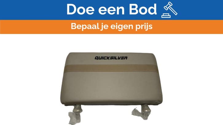 Bieden: Quicksilver 675 Marine Console Backrest, Watersport en Boten, Bootonderdelen, Ophalen of Verzenden