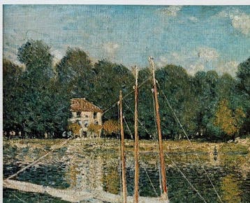 Claude Monet (1840-1926) - Le Pont dArgenteuil, Antiek en Kunst