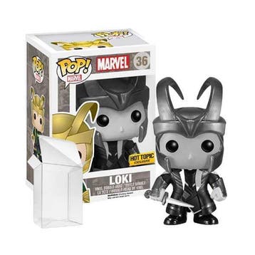 Funko Pop  Loki Black and White #36 HotTopic, Verzamelen, Verzenden, Nieuw