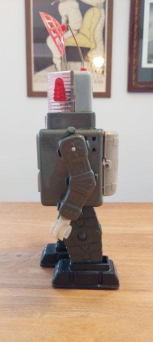 Alps - Speelgoed robot Japanese Tinplate & Battery Operated