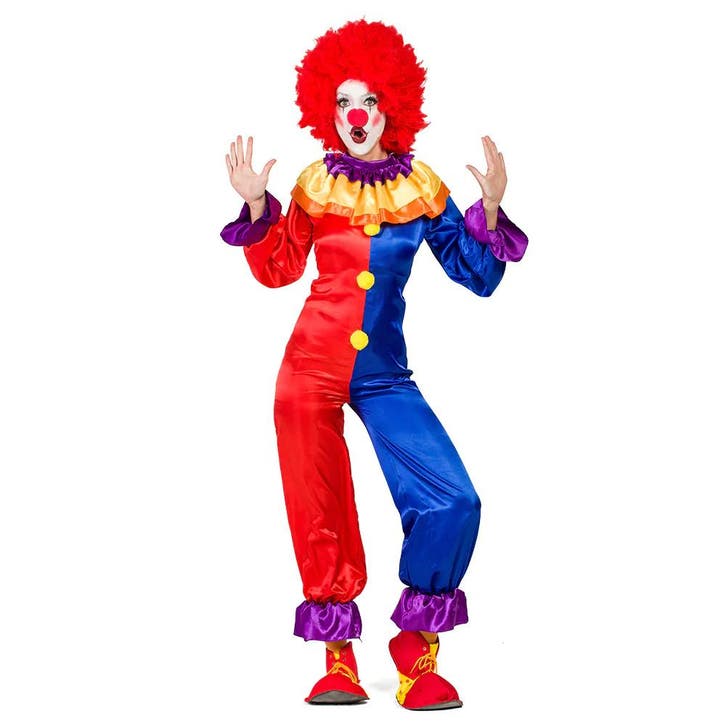 Kostuum Clown Luna, Kleding | Dames, Carnavalskleding en Feestkleding, Nieuw, Verzenden
