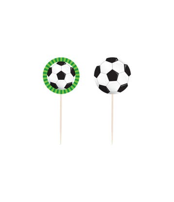 Voetbal Cocktailprikkers, Verzenden, Nieuw
