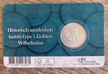 Nederland. Wilhelmina 1/2 Gulden 1930 (Zonder minimumprijs), Postzegels en Munten, Munten | Nederland