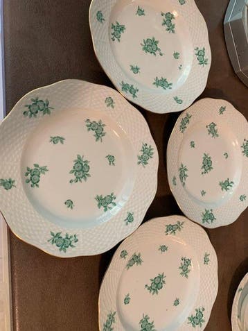 Herend - Plat (4) - Porcelaine, Nieuw