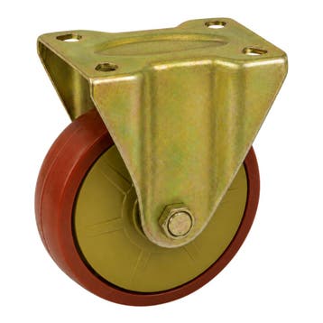 Orginele bokwielen Deense kar 125 mm BW002, Doe-het-zelf en Bouw, Zwenkwielen, Zo goed als nieuw