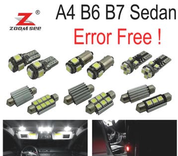 Kit 22 Ampoules Led Intérieur Pour Audi A4 S4 Rs4 B6 B7 Berl, Verzenden