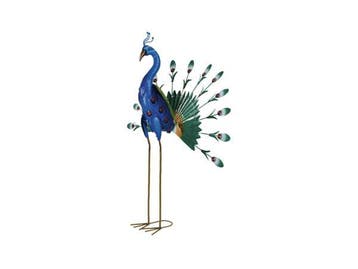 Veiling - Decoratieve Tuinvogel Pauw 90.5CM Metaal, Jardin & Terrasse, Jardin & Terrasse Autre