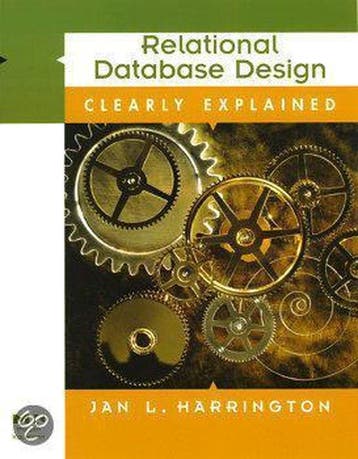 Relational Database Design Clearly Explained 9780123264251, Verzenden, Jan Harrington