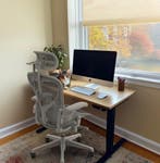 Witte Herman Miller Aeron Remastered Met Nieuwe Hoofdsteun, Maison & Meubles, Chaises de bureau, Verzenden