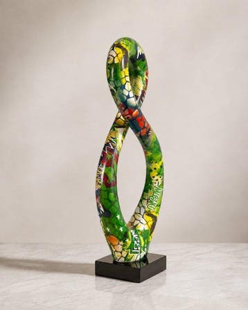 sculptuur, Pop Art Infinity Sculpture – Graffiti Style –