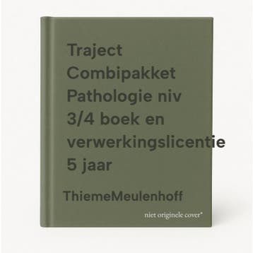 Traject Combipakket Pathologie niv 3/4 boek en, Verzenden, ThiemeMeulenhoff