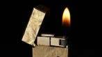 Dunill - Silk Moire Pattern Rollagas Lighter - Zonder, Nieuw