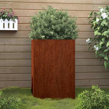 vidaXL Plantenbak 42x38x75 cm cortenstaal, Verzenden, Nieuw