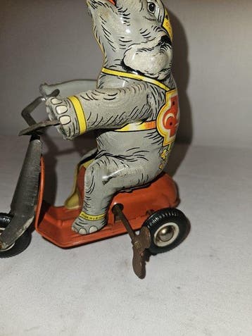 josef wagner - Speelgoed Olifant op scooter - Duitsland