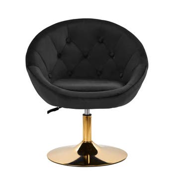 Elegante Velvet Draaistoel – 360° Draaibaar en Verstelbaar, Verzenden, Nieuw