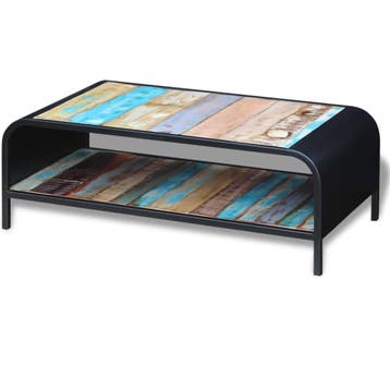 vidaXL Salontafel massief gerecycled hout, Verzenden