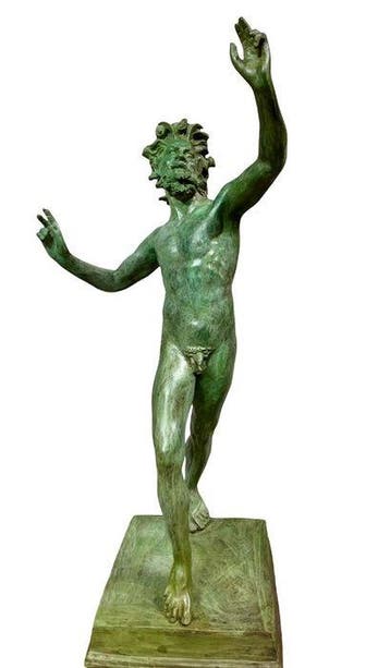 Sculpture, Fauno pompeiano - 80 cm - Bronze