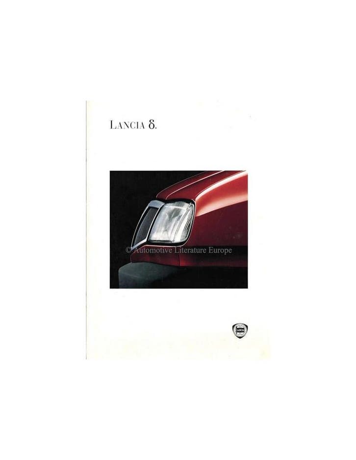 1995 LANCIA DELTA BROCHURE NEDERLANDS, Livres, Autos | Brochures & Magazines, Enlèvement ou Envoi