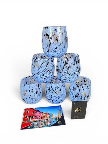 MurArt - Service de boisson (6) - Verre - Murrine Millefiori