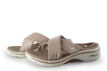 Skechers Slippers in maat 38 Bruin, Kleding | Dames, Slippers, Skechers, Bruin, Verzenden