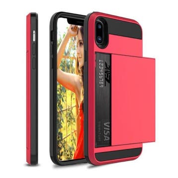 iPhone XS Max  - Wallet Card Slot Cover Case Hoesje Business, Verzenden, Nieuw