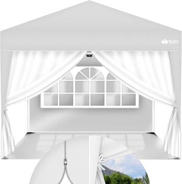 tillvex® 2 x zijwand voor paviljoen, 3 x 3 m, vouwpaviljoen,, Verzenden, Nieuw