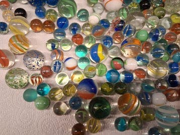 andere - Knikkers True Vintage Glasmurmel Konvolut -