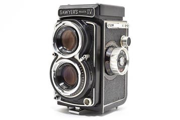 Sawyer Mark IV 4×4 with Topcor 2.8/6cm | Twin lens reflex, Nieuw