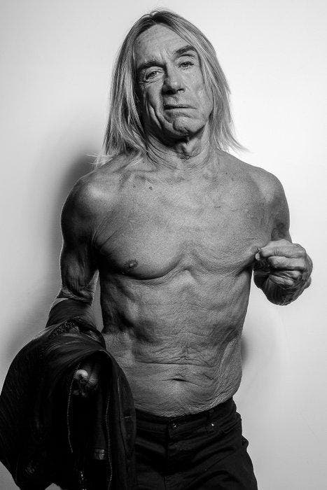 Ben Dauchez - Iggy pop cheeky, Antiquités & Art, Art | Objets design