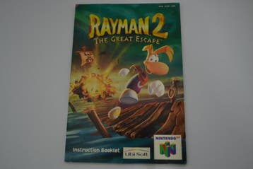Rayman 2 - The Great Escape (N64 EUR MANUAL), Nieuw