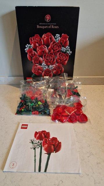 Lego Set - Icons - Bouquet of Roses (10328) en Flower