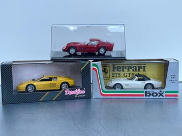 Detail Cars, Model Box, Altaya 1:43 - Voiture de sport
