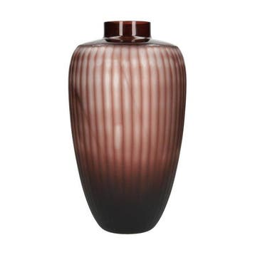 Vase - Verre - Vaas - Glas - Vase taillé de luxe