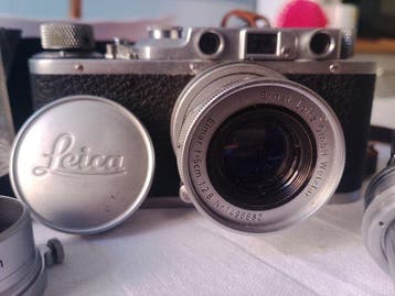 Leica IIIf (Cat. Code LOOHU) - Ernst Leitz Elmar 5cm f/2.8