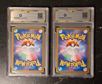 Pokémon - 2 Graded card - Dracaufeu, Mega Charizard X BATTLE