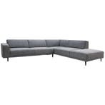Cartel Living Soof - 3 Zits 1 Arm Links Met Dormeuse Rechts, Verzenden, 300 cm of meer, 75 tot 100 cm, Zo goed als nieuw