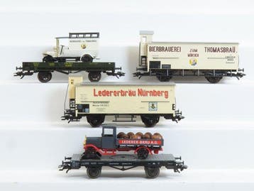 Märklin H0 - 48923/48792 - Modeltrein goederenwagonset (2) -