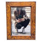 Miroir mural - Bois - Avec miroir à mercure