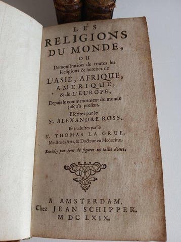 Alexandre Ross / Thomas La Grue - Les Religions du Monde -