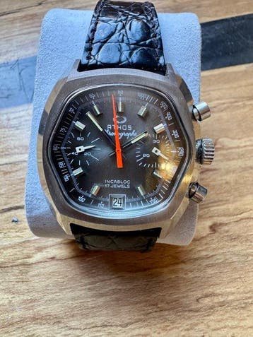 Athos - Chronographe valjoux 7734 nos - Zonder minimumprijs, Nieuw