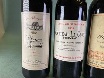 1984 Château Arnauld 1985 Château La Croix & 1981 x 2, Nieuw