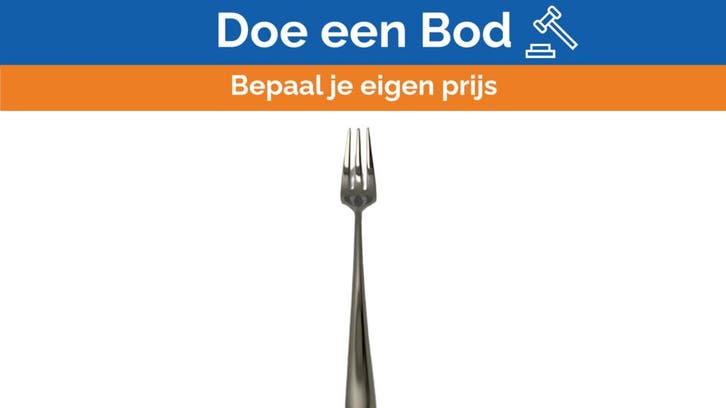 Bieden: Alessi High-Quality 18/10 Stainless Steel Serving F, Huis en Inrichting, Keuken | Servies, Ophalen of Verzenden