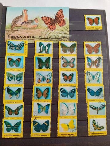Collection sur le thème des animaux - Timbres-poste