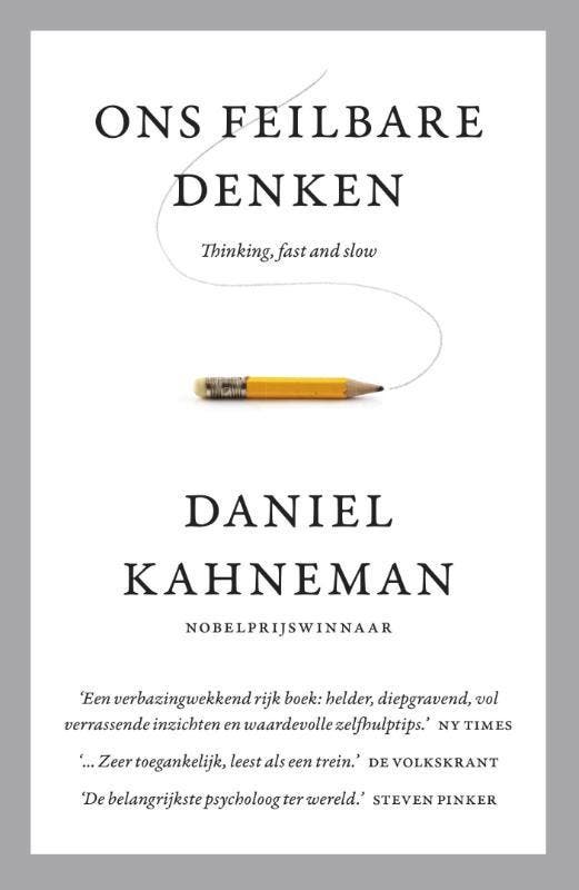 Ons feilbare denken 9789047006473 Daniel Kahneman, Boeken, Psychologie, Zo goed als nieuw, Verzenden