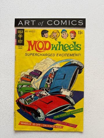 Mod Wheels #1, #3, #5, #6, #13, #15 - 1 with rare Mark