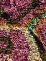Moroccan Boujad Rug with Bold Central Medallion – Handwoven, Maison & Meubles