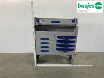 Sortimo alu bedrijfswagen inrichting 1010x350x1220mm (3197), Verzenden